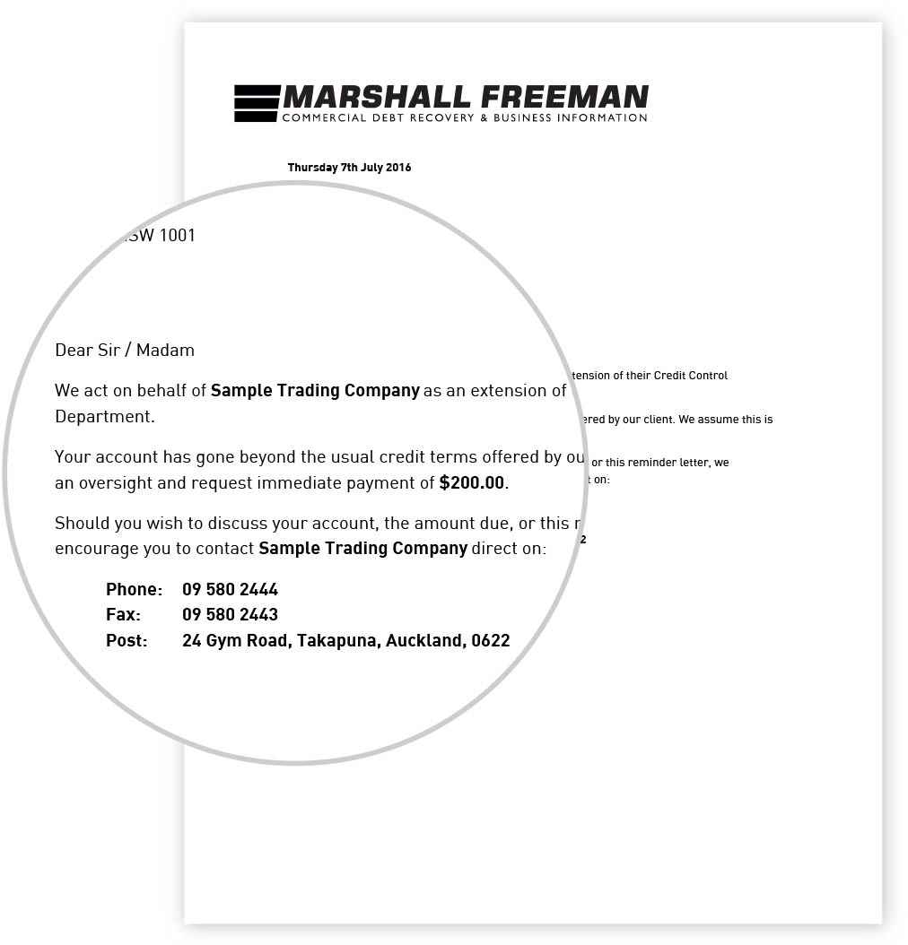 marshall freeman debt collectors reviews