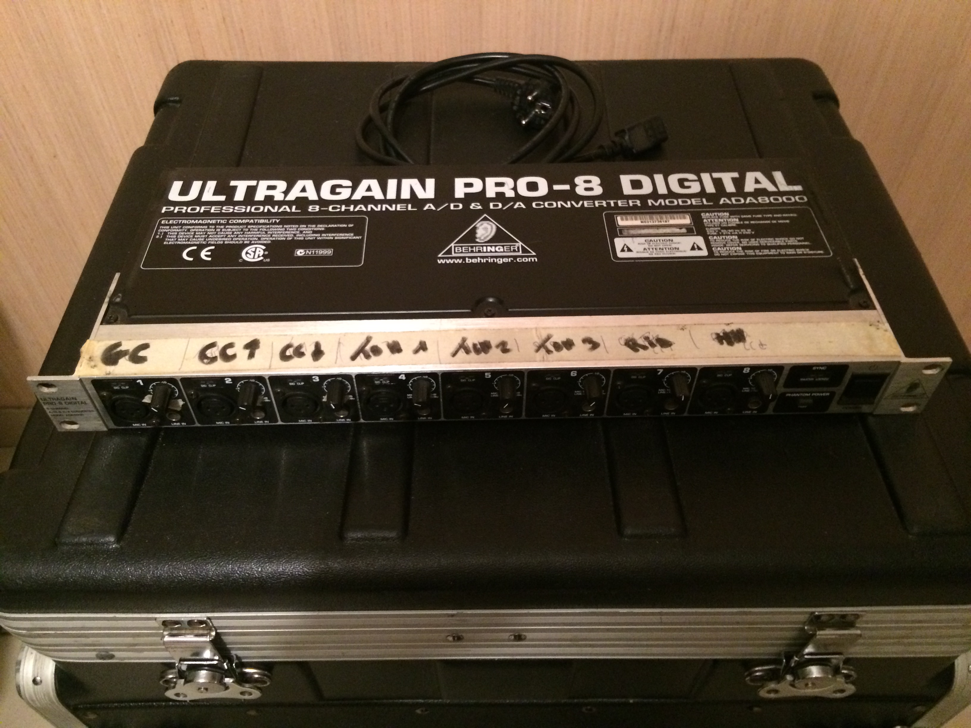 behringer ultragain pro 8 digital ada8000 review