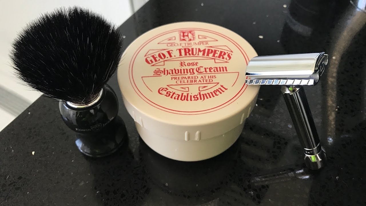 geo f trumper rose shaving cream review