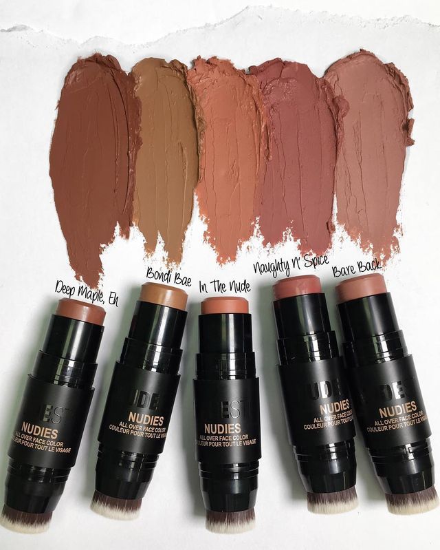 nudies all over face color matte review