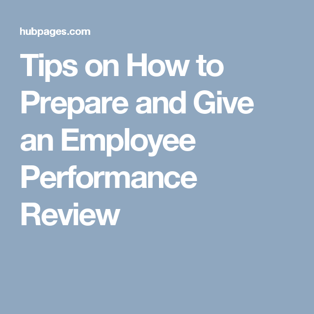 how to prepare for a performance review