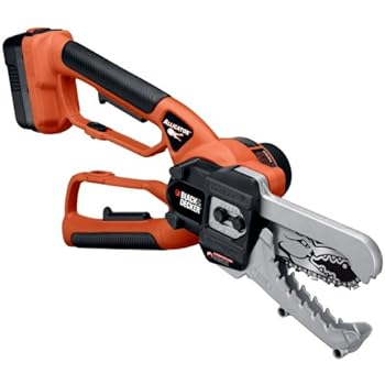 black and decker cordless chainsaw review