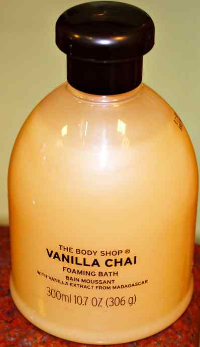 body shop vanilla chai review
