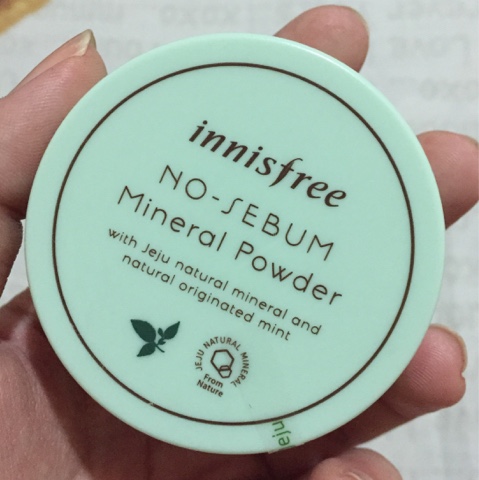 innisfree no sebum mineral powder review